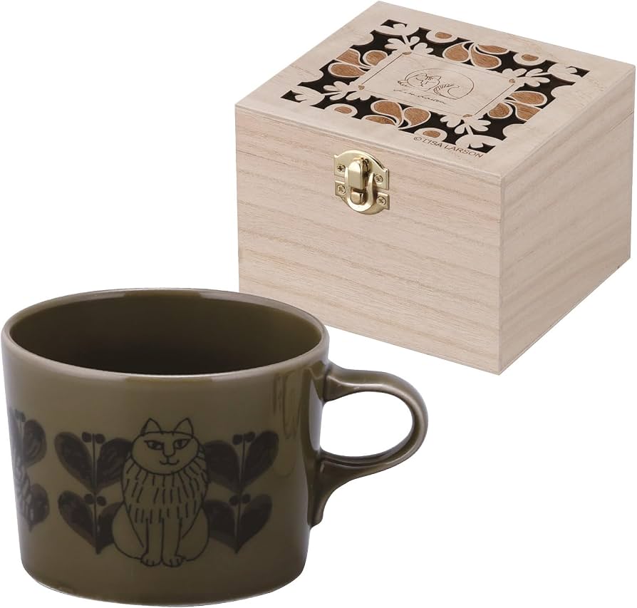 Amazon.co.jp: Lisa Larson (リサラーソン) ギフト木箱入 Sketch cats