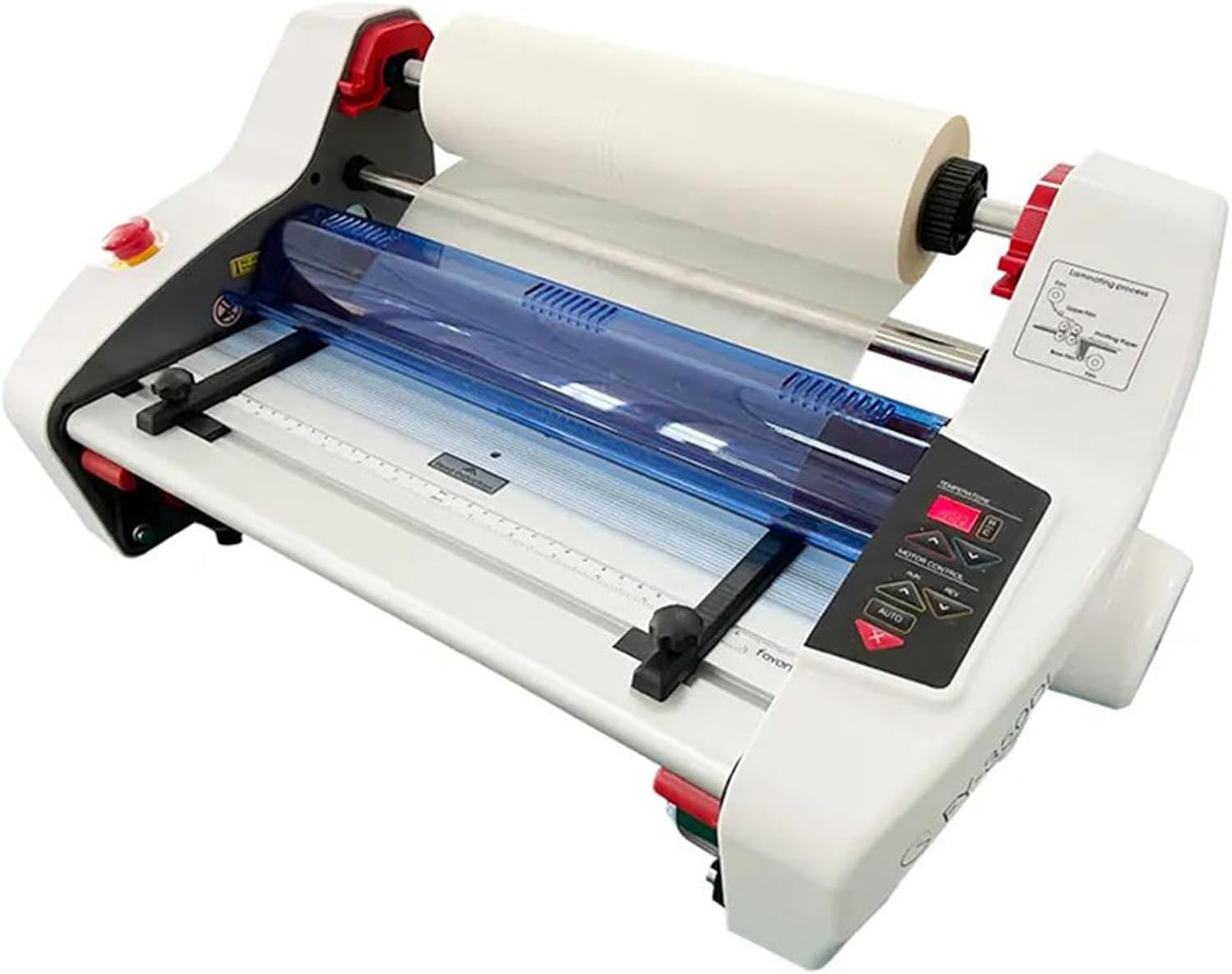 13 Inch Wide Laminator Machine, A3 Digital Hot Cold Laminating Machine, Single/Dual Sided Thermal Laminating Machine, for Office, Home and School