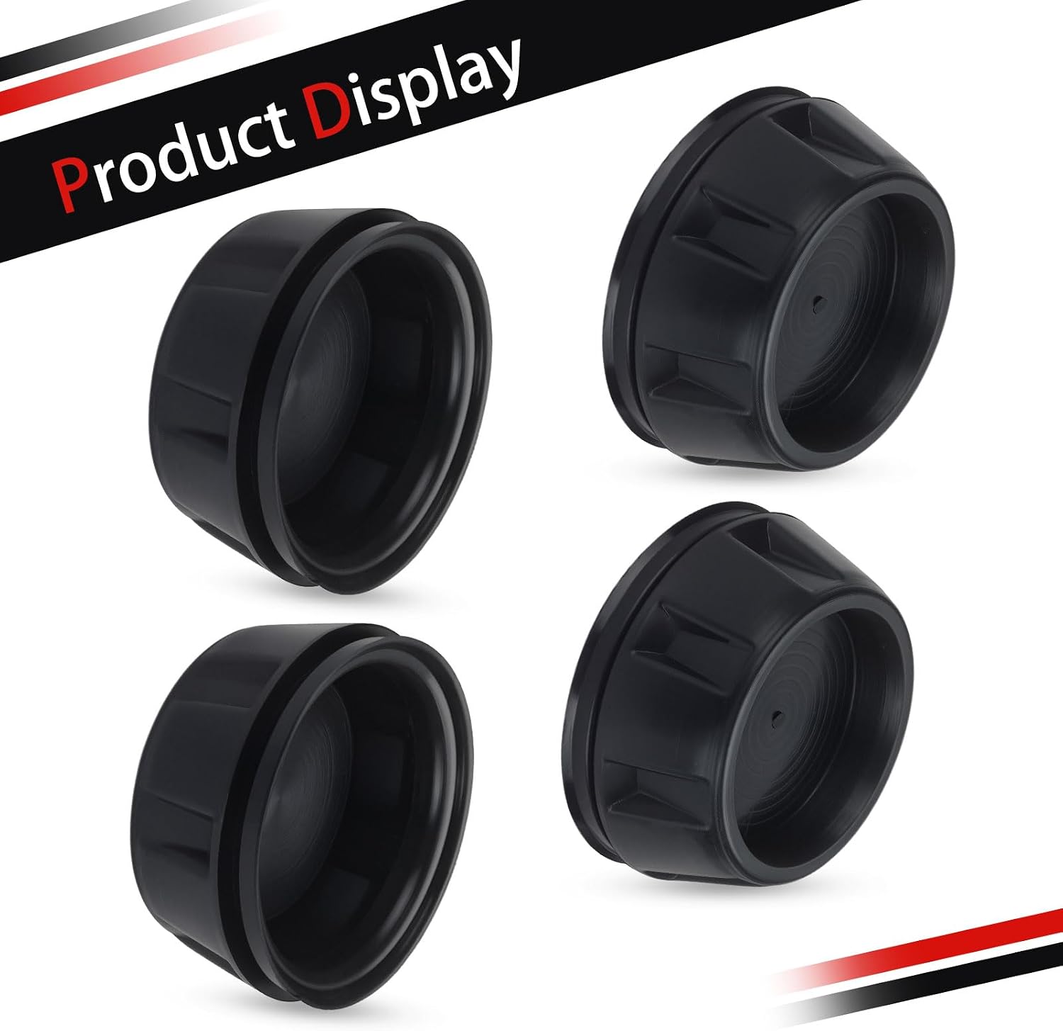 for Honda Rubicon Pioneer Talon 500 520 700 1000 TRX500 SXS1000 SXS700 2015-2023 Front & Rear Wheel Center Cap 44732-HR6-A60