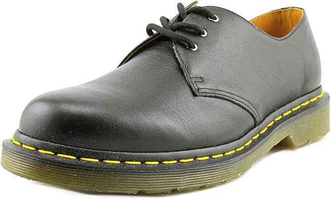 Amazon.com: Dr. Martens Air Wair 14345 Men Round Toe Leather Black Oxford :  Ropa, Zapatos y Joyería