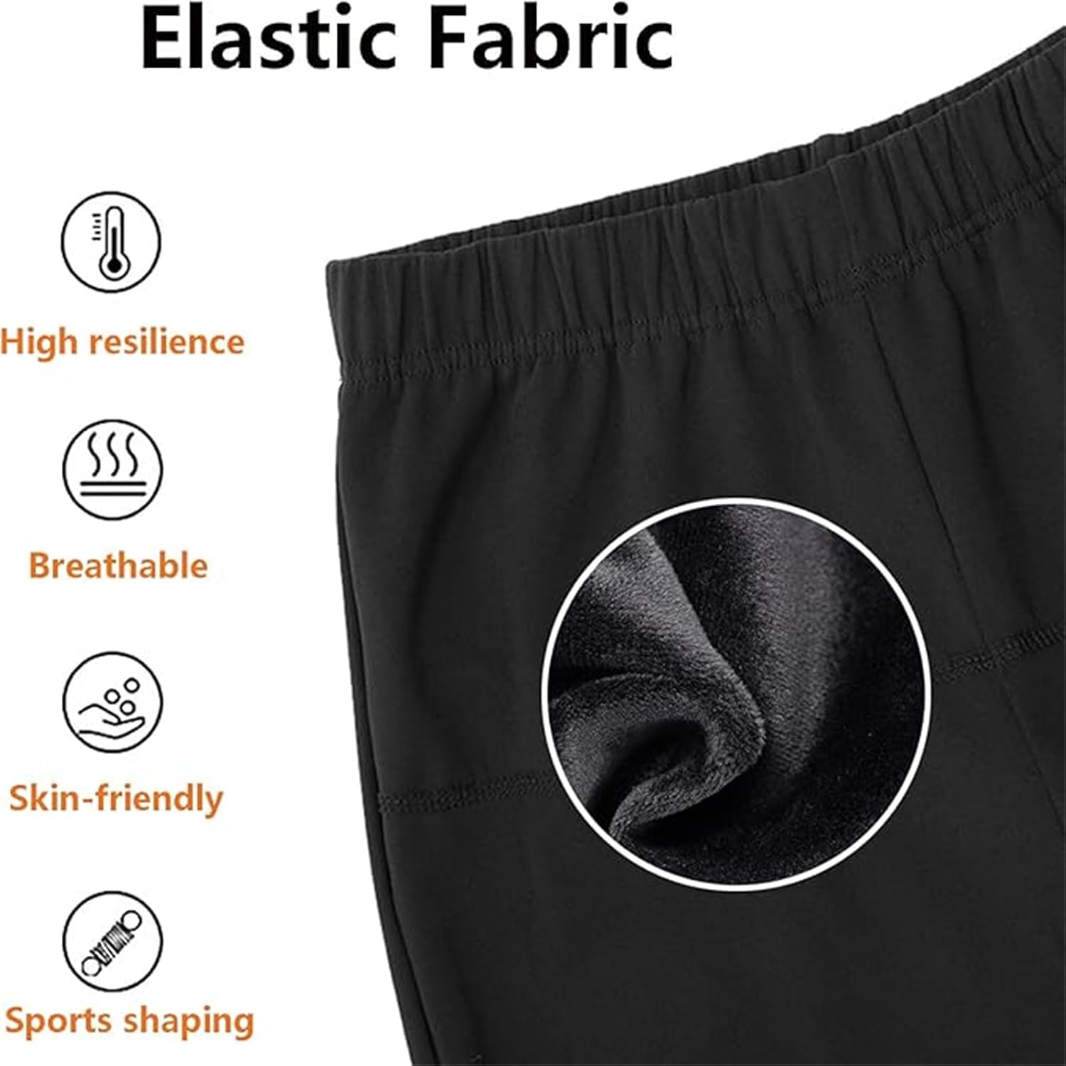 Electric Heater Pants Electric Heating Trousers USB Intelligent Cold-Proof Thermal with 3-Heating Pads for Skiing