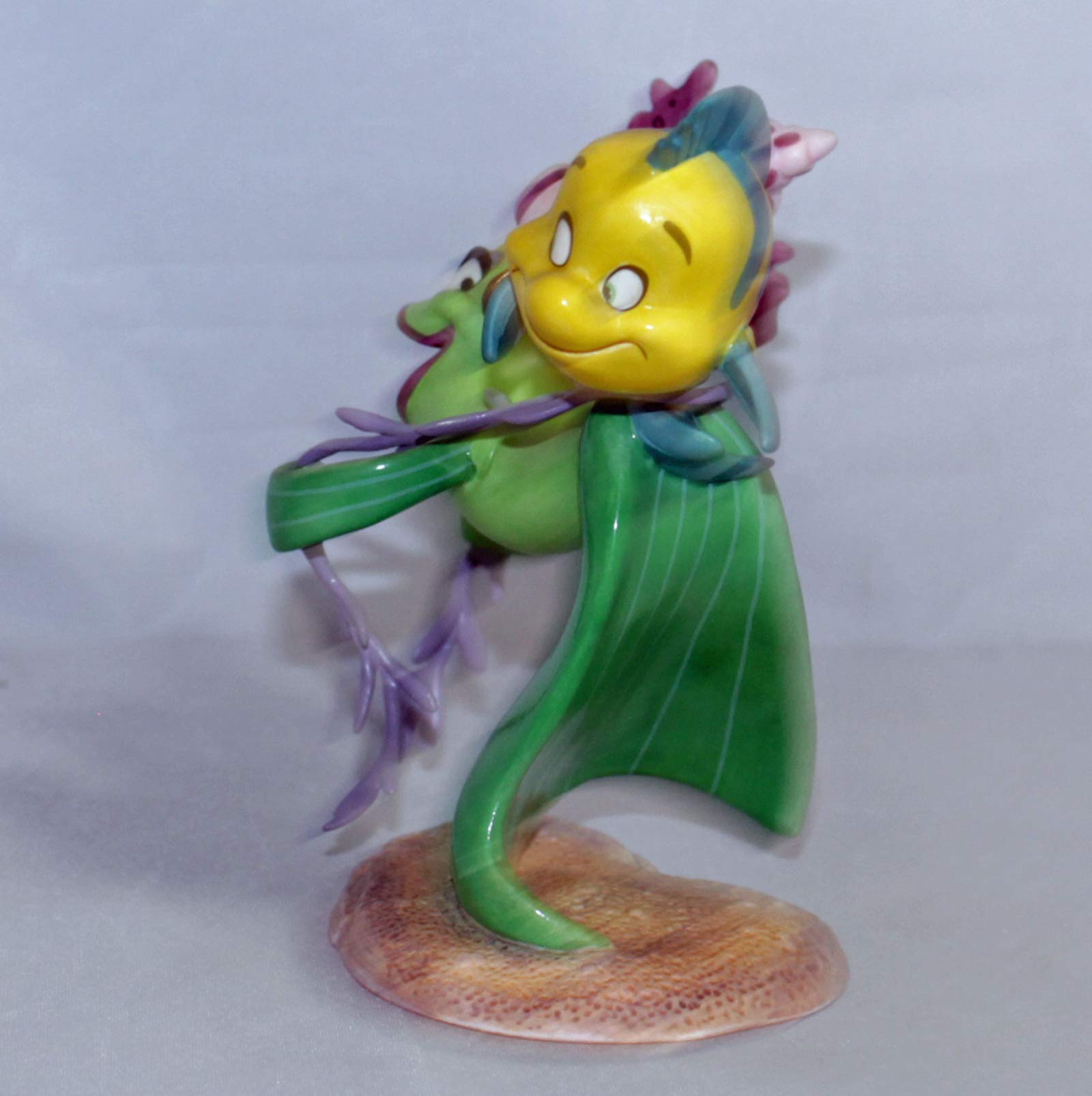 WDCC リトル・マーメイド フランダー ファダンゴ フィギュア The Little Mermaid Flounder's Fandango by WDCC Disney Classics