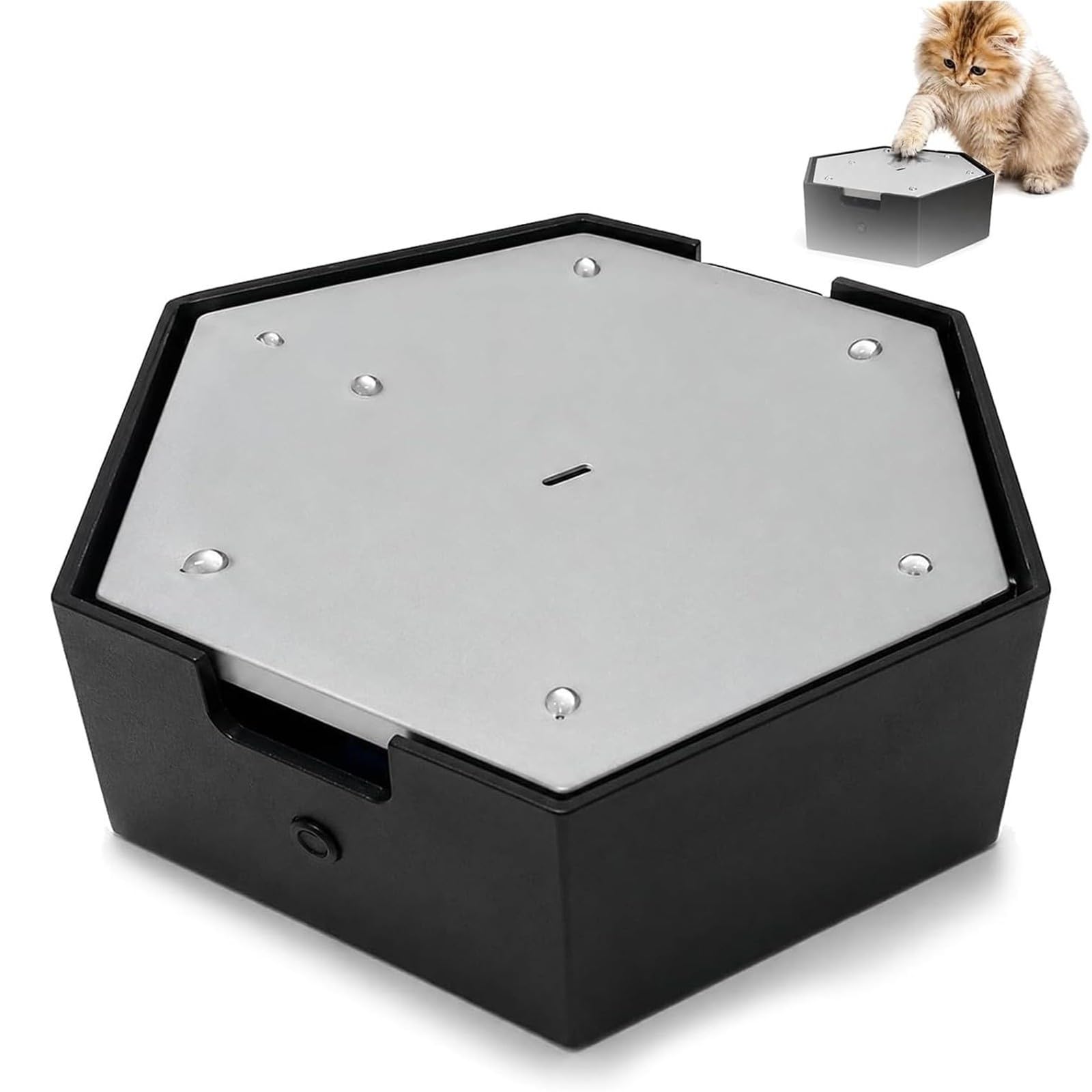 Automatischer Wassertropfen-Katzenspielzeug, Wassertropfen-Katzenspielzeug