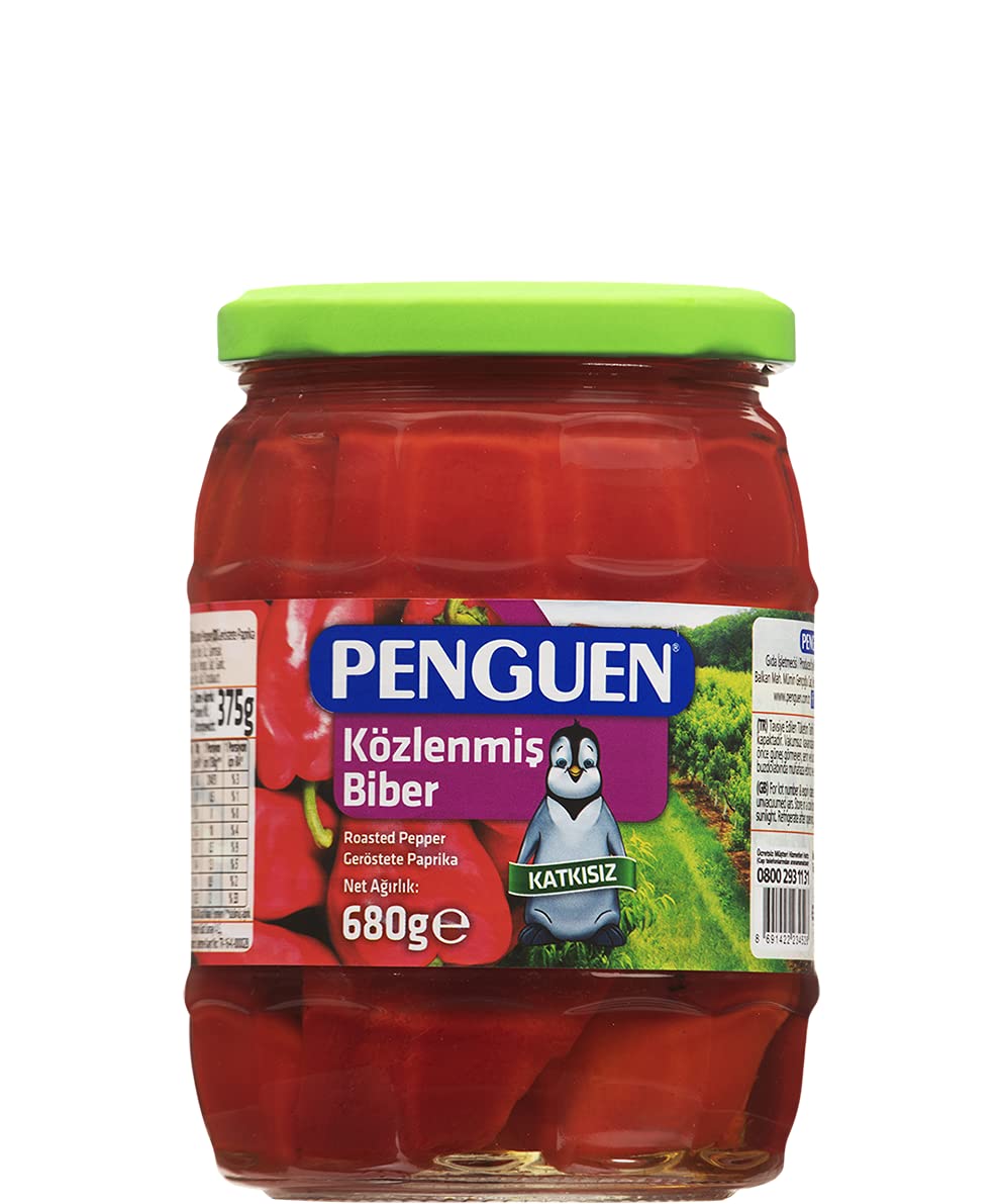 Penguen Közlenmiş Kapya Biber 680 Gr
