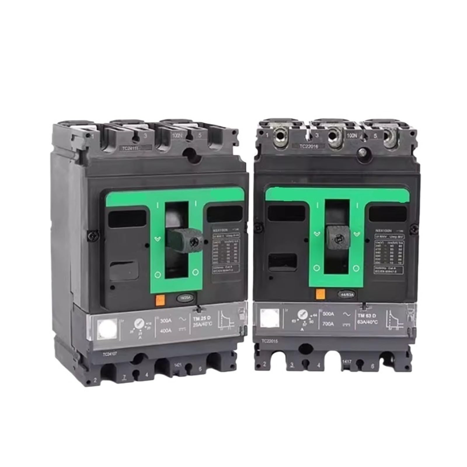 Disjoncteur NSX160N TMD 125 3P3D idéal pour sécuriser un atelier ou commerce triphasé