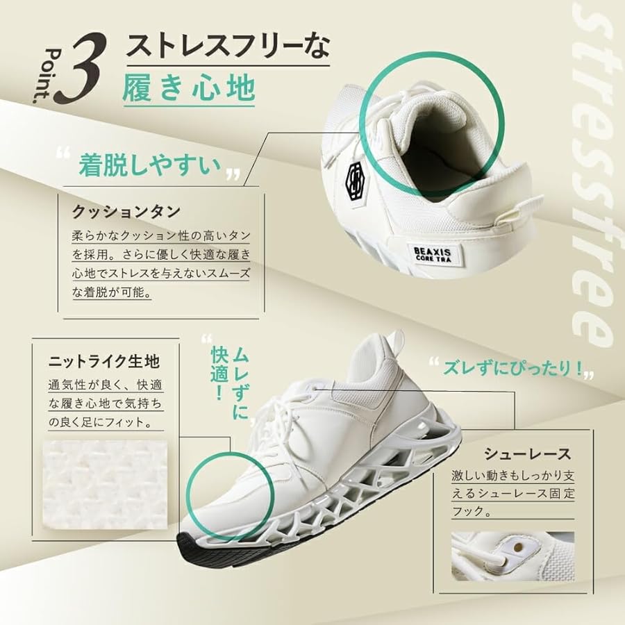 Amazon | [BEAXIS] ビーアクシス バランスコアスニーカー3 ダイエット