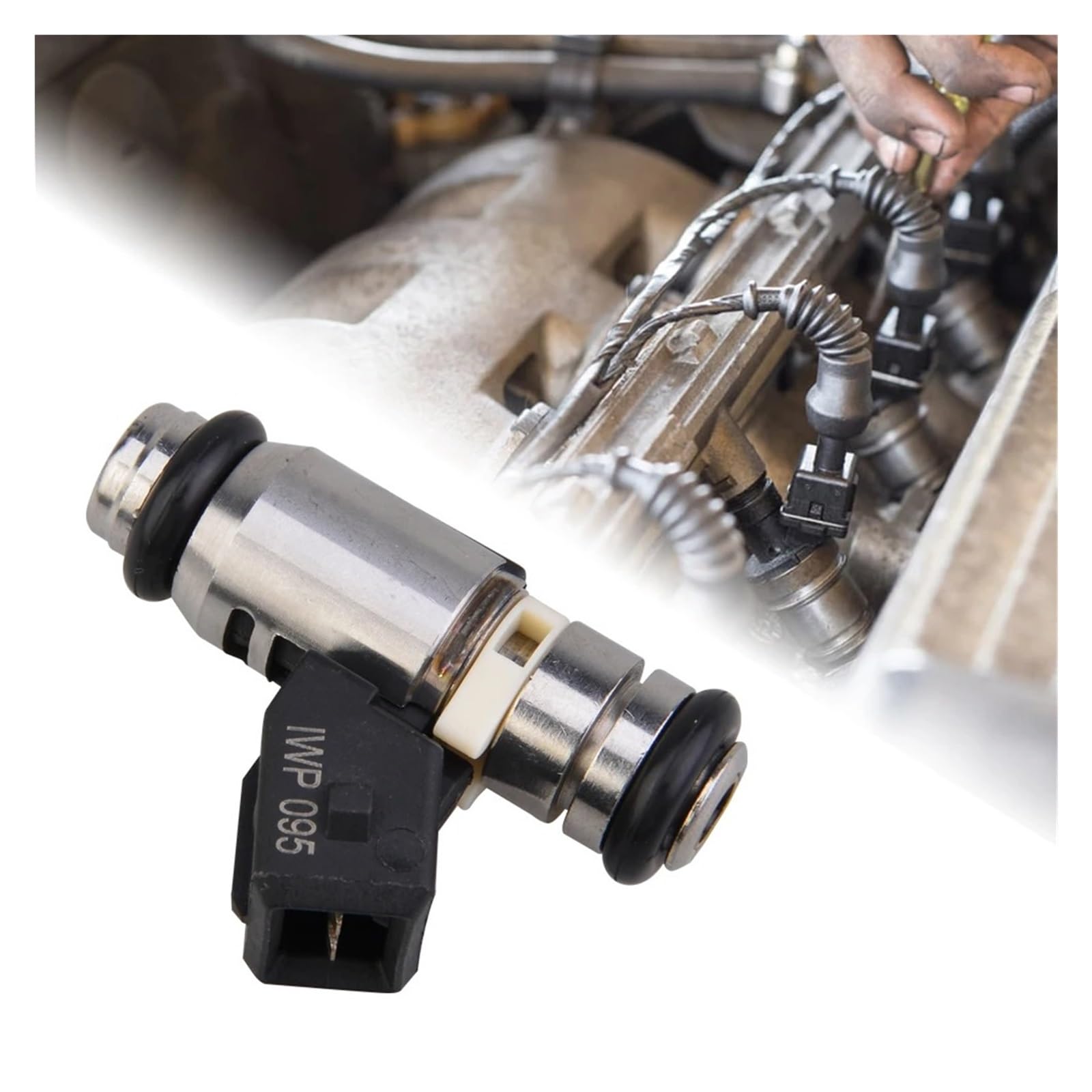 Iniettori Ugello Per Fiat Punto Mk2 1.2 Seicento 8v 1996-2016 IWP095 Iniettore Carburante Benzina