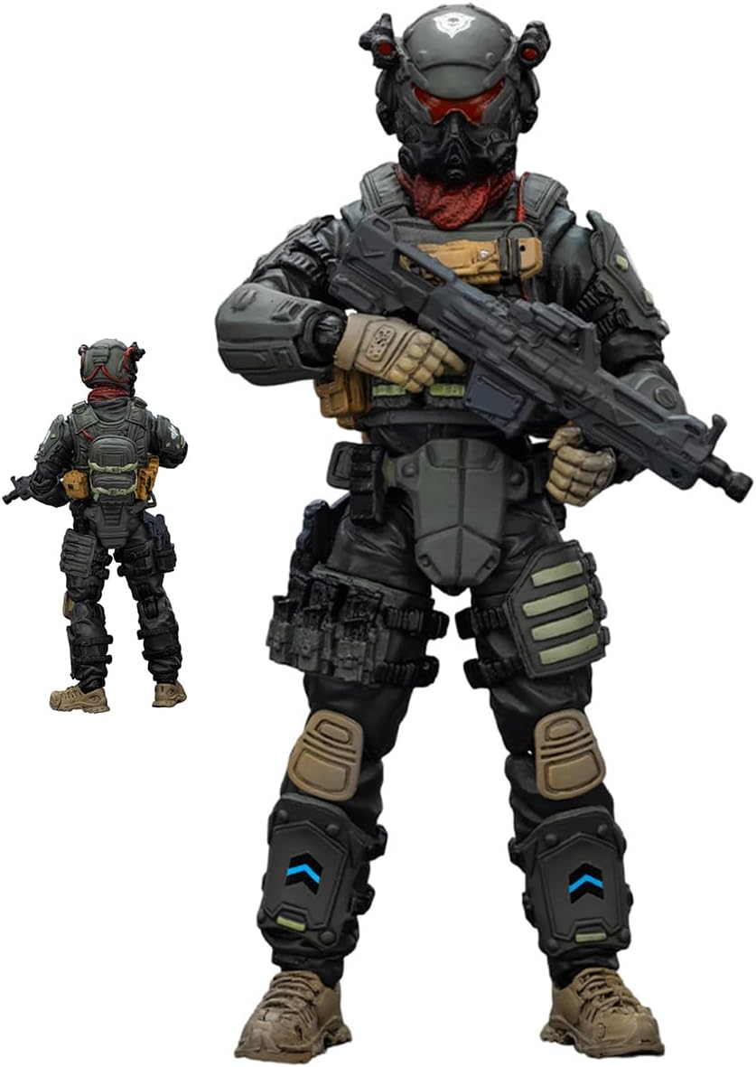 JOYTOY Dark Source 1/18 Action Figure - Stellar Scar Assault Team - Darksilicon - 4.25" - Collectible Model Birthday Gifts 15Age+ JT01888