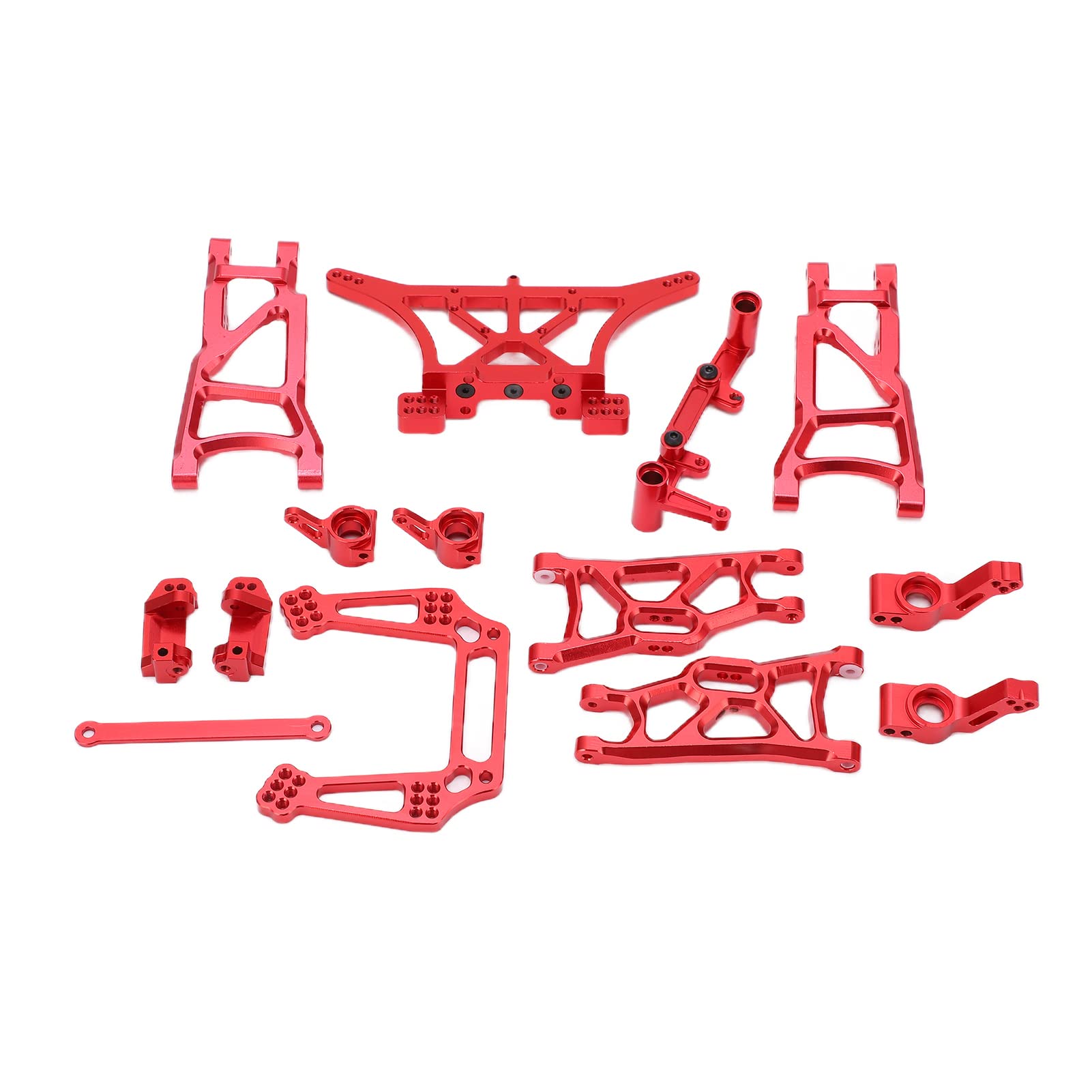 Zestaw Przedniego Tylnego Zawieszenia RC RC Zestaw Części Akcesoriów RC ze Stopu Aluminium do Samochodu SLASH 2WD 1 10 RC