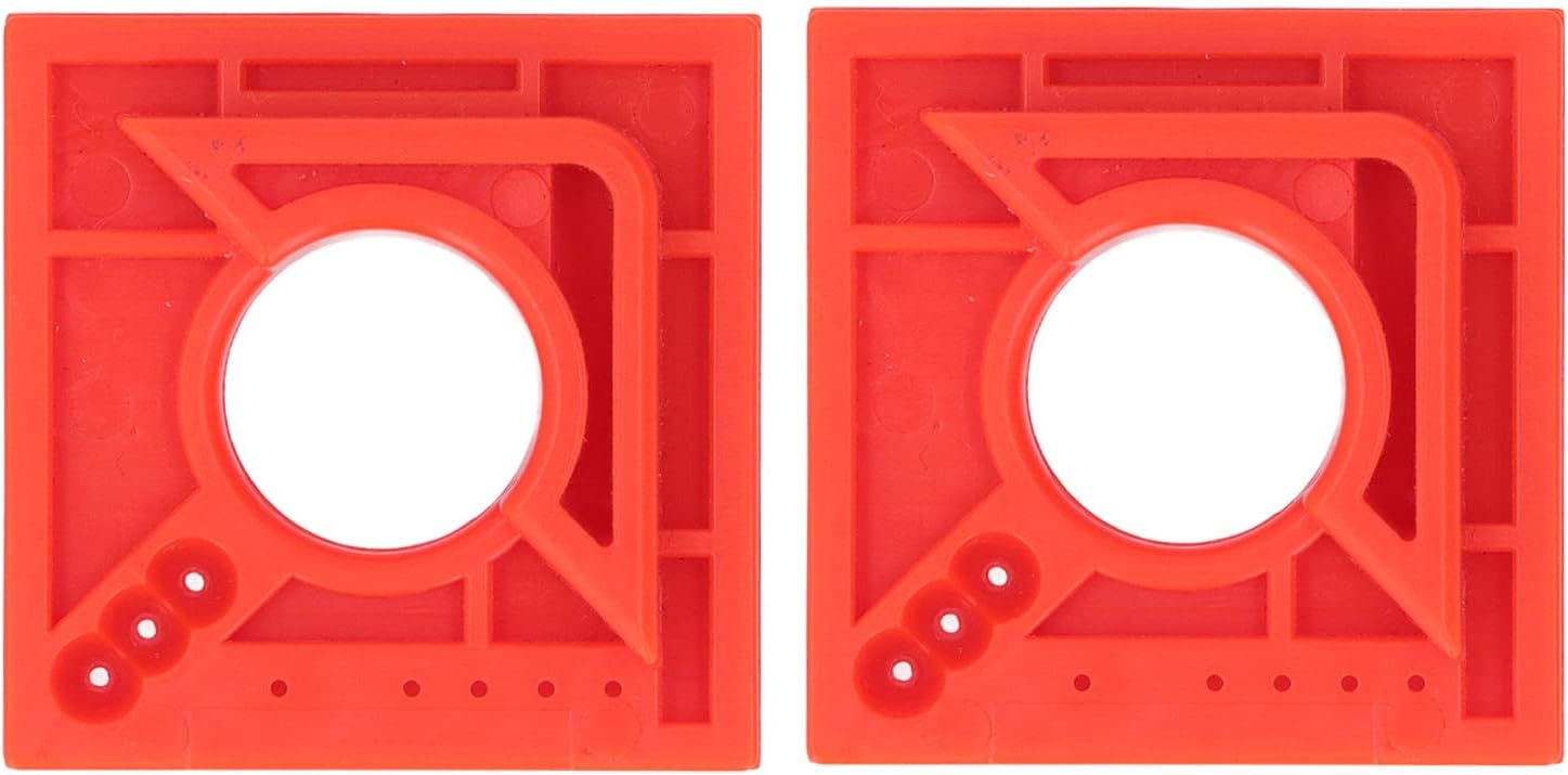 Garosa Offset Ruler, 2Pcs Trim Marks Offset Ruler Parallel Lines 45 Degree Cutting Marking Tool Door Window Marking Ruler Screws, Reusable Respirators