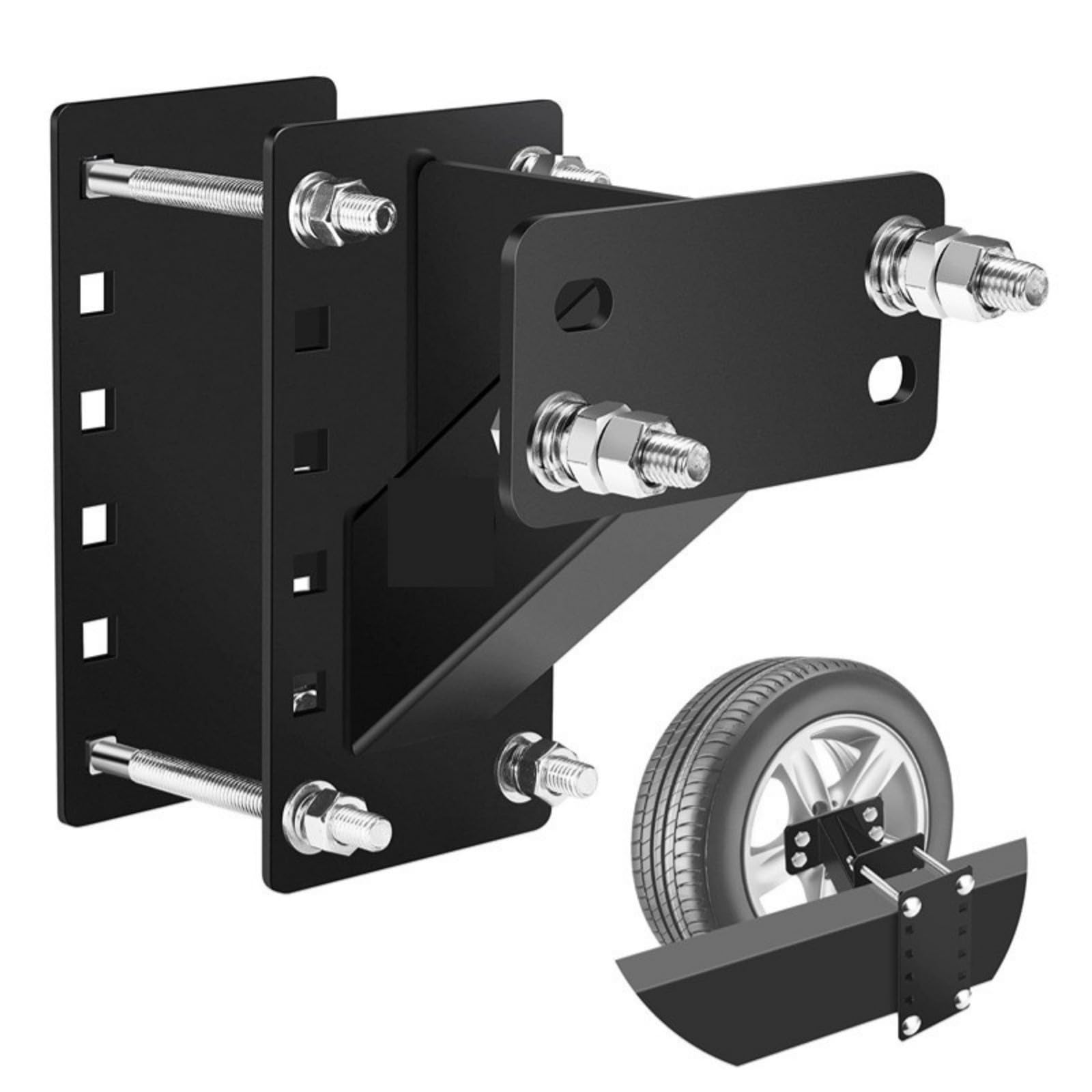 Carbon Stahl Ersatzradhalterung Schnellbaugruppe Für 4 & 5 & 6 Lugs Größe Perfekt Für Häufiges Reifenwechsel Ersatz Reifenträger Bootsanhänger