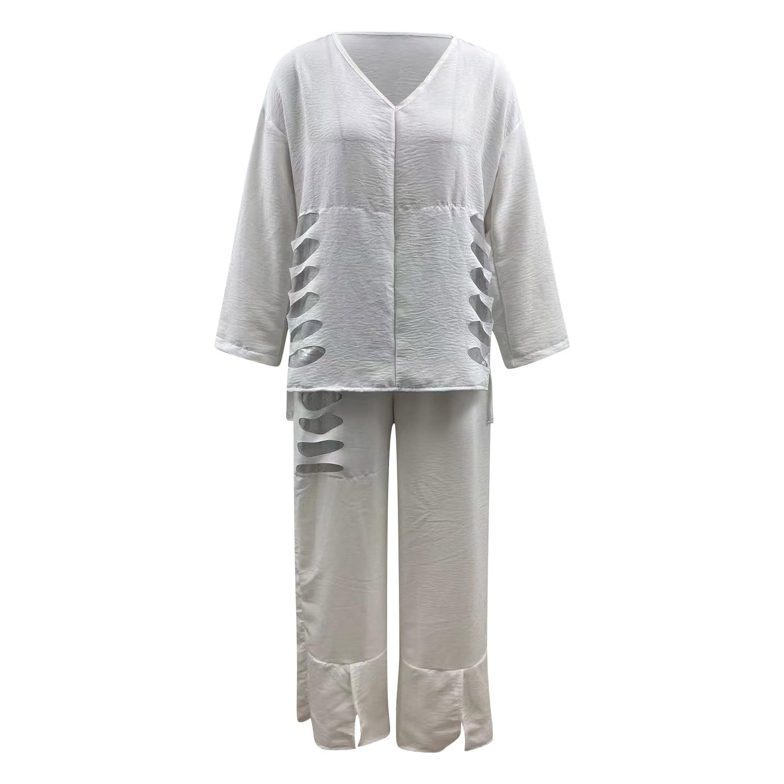 Conjunto Deportivo de 2 Piezas para Mujer Casual y Pantalones Chndalconjuntos Mujer veranoEntallado y estilizado