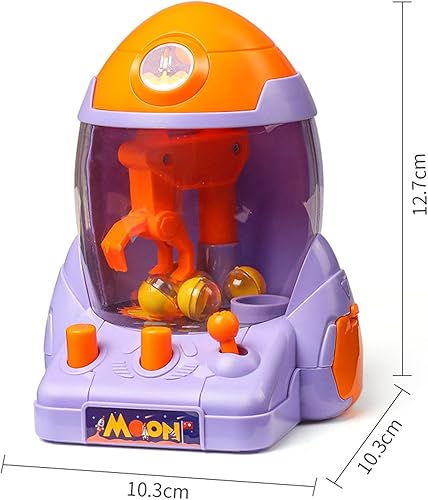 Miniatura 7 de Máquina de garras Juego de mesa Mini juego de arcada divertido desafío máquina de garra dispensador de premios Juguete expendedor Juguete