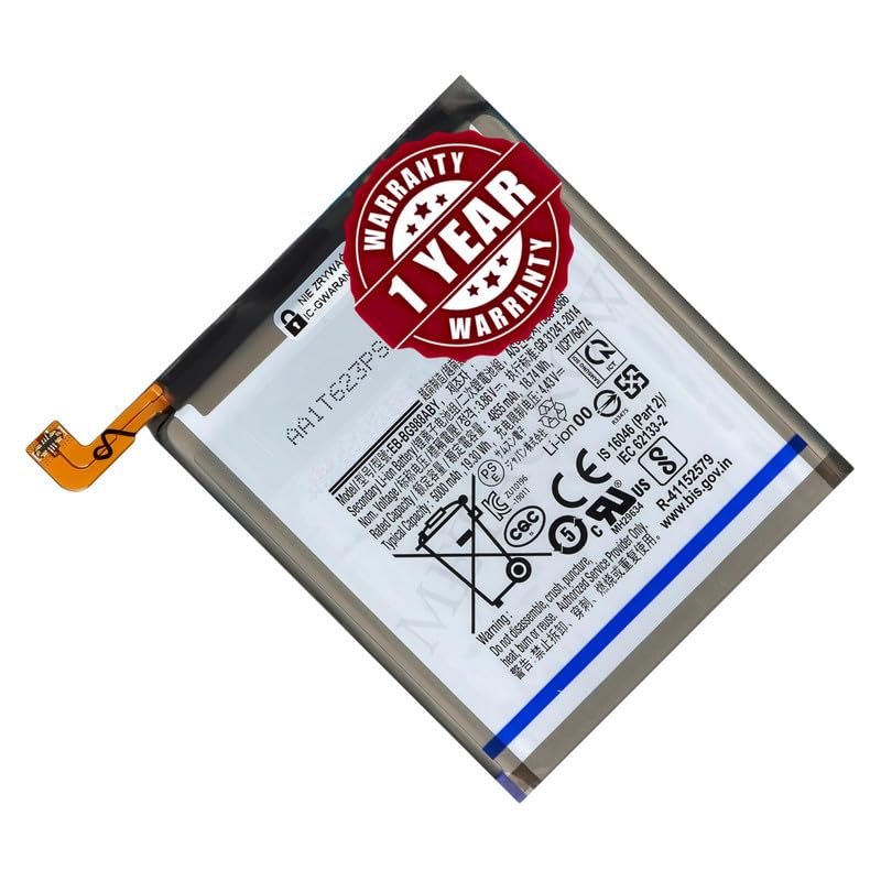 Image of Original EB-BG988ABY Battery Compatible for Samsung Galaxy S20 Ultra - (5000mAh) - 1 Year Warranty JK1