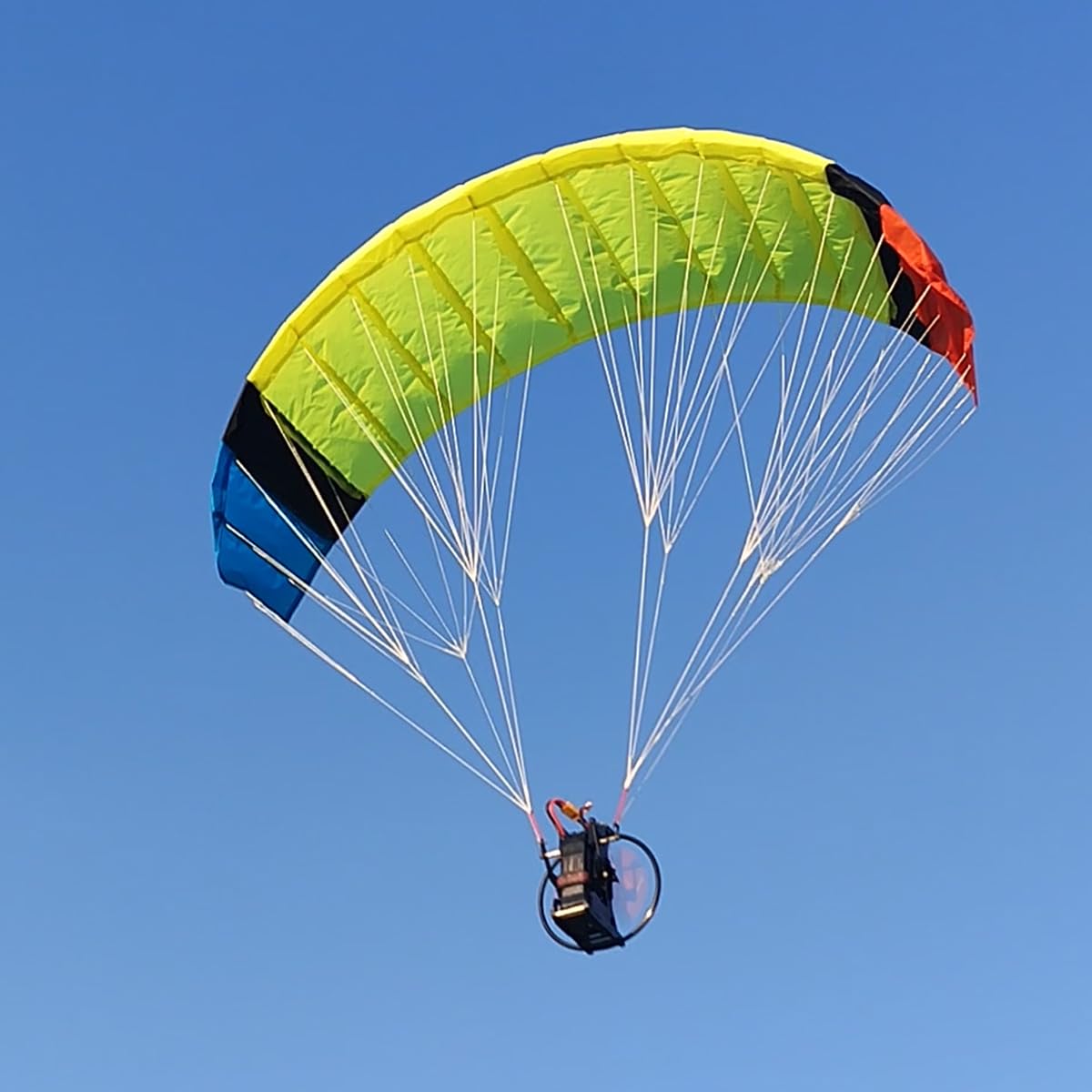 RC Parapendio 2,4 G GTS Mini Parapendio modello, parapendio ad alta velocità, apertura alare 1,5 m, nylon ombrello colore casuale – RTF