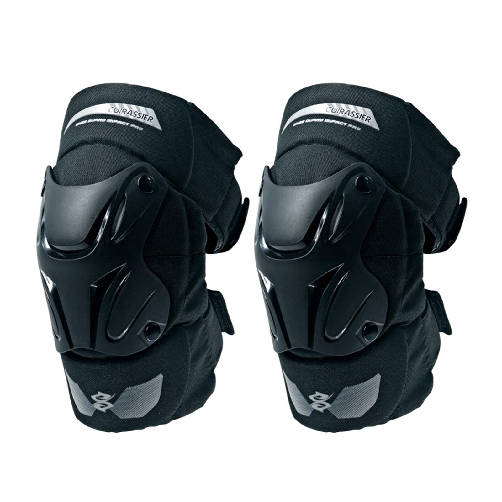 Cuirassier K01 ochronne ochraniacze na kolana motocykla motocrossowe ochraniacze na kolana MX ochraniacze wyścigi off-road ochraniacze na łokcie ochraniacze na kolana na zimę (kolor: K01 2 czarny, rozmiar: Rozmiar uniwersalny)