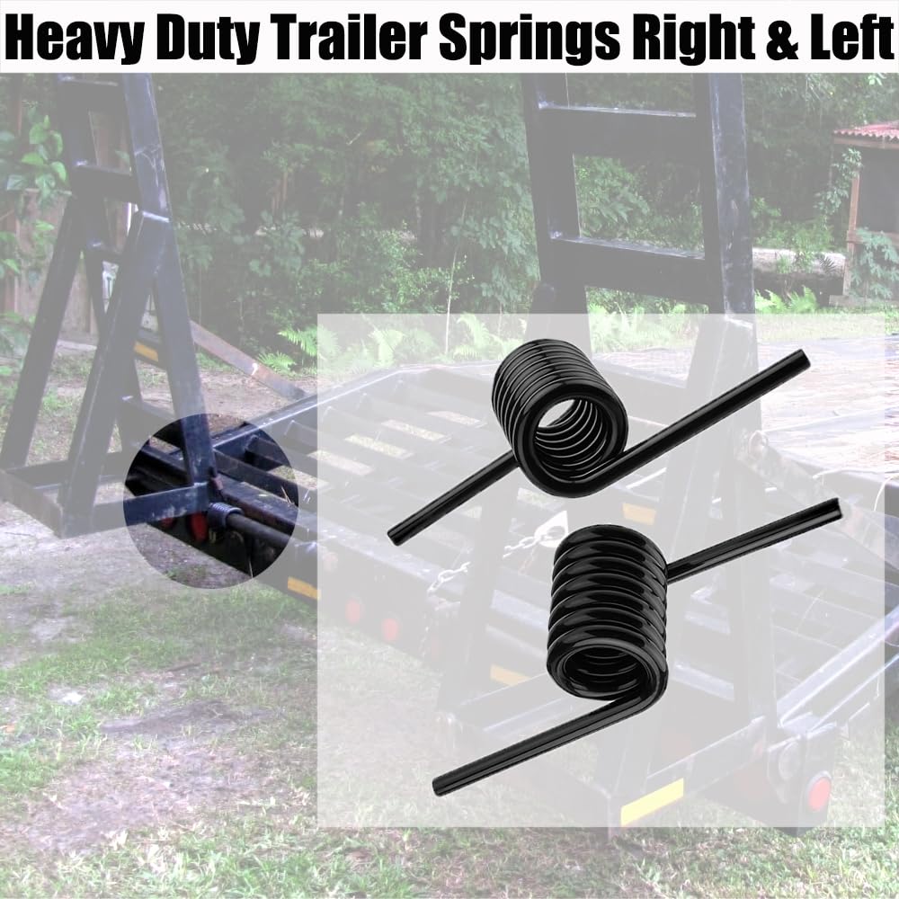 Trailer Springs Heavy Duty Trailer Ramp Torsion Spring Kit - 2000 Lb ...