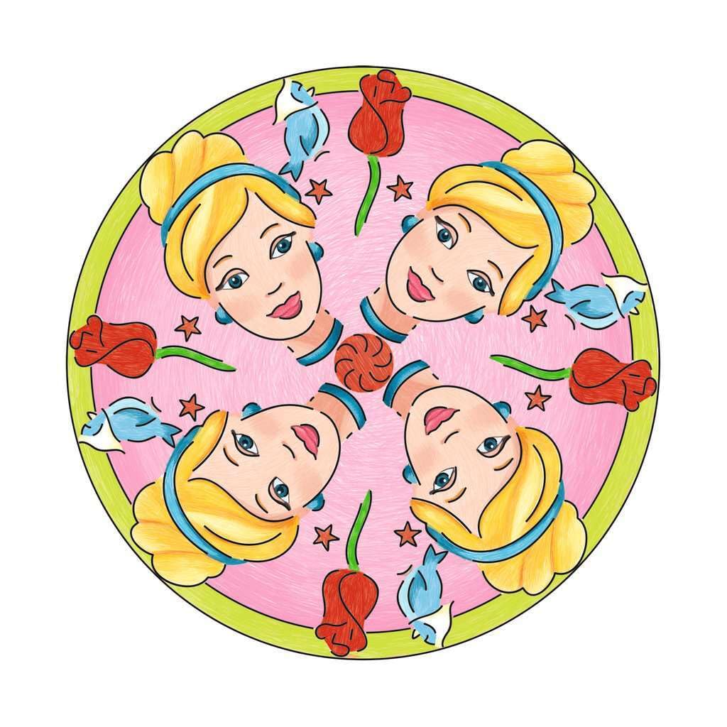 Ravensburger - Mandala Designer Princess, Gioco Creativo per Disegnare, Bambini 6+ Anni