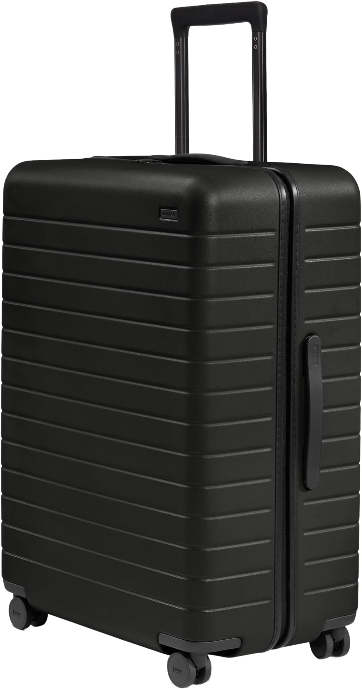 Large Checked Luggage - 29-Inch Lightweight Hardside Suitcase with Four WhisperGlide 360ยฐ Spinner Wheels, Interior Compression System, TSA-Accepted Lock - Jet Black