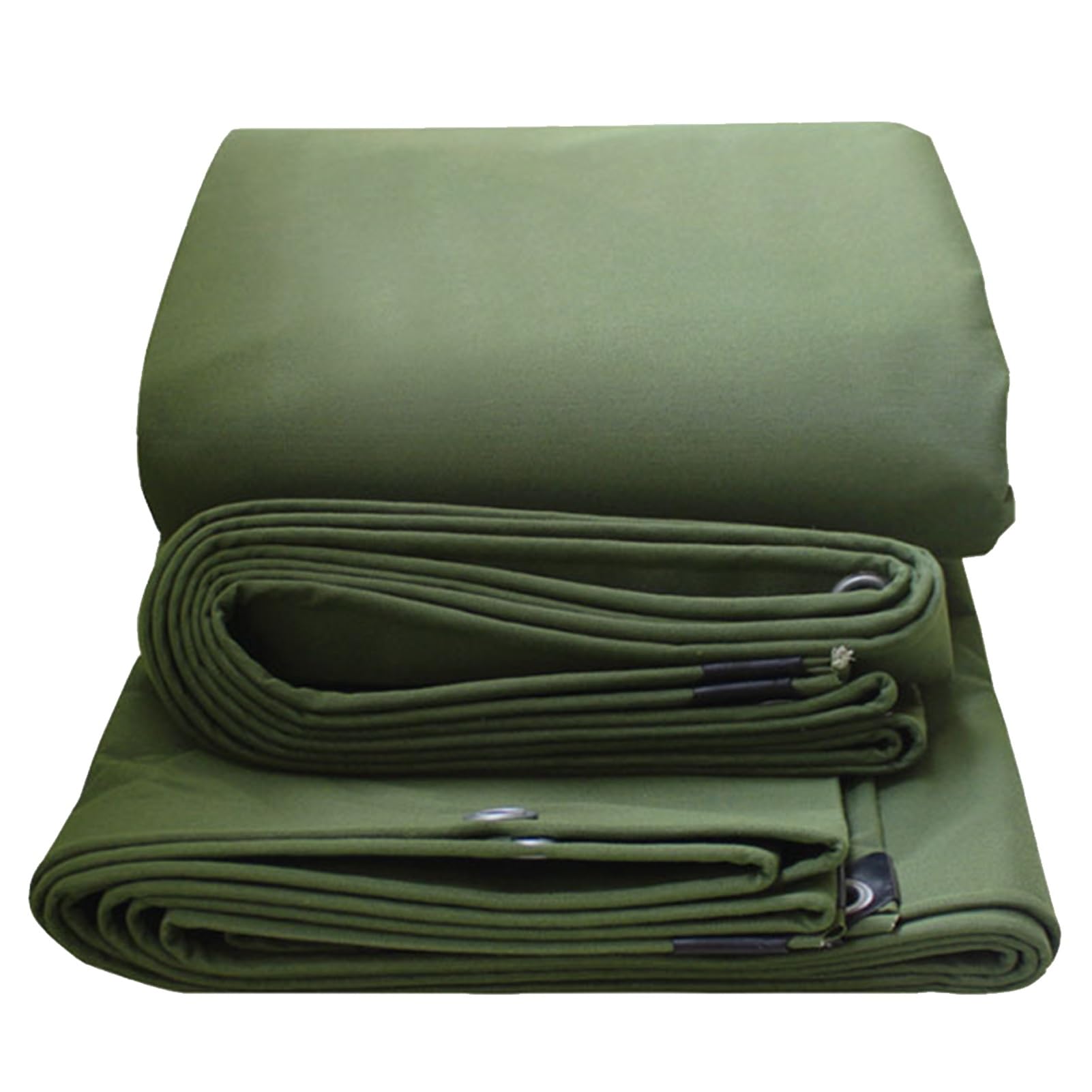 Tarpaulin Heavy Duty 600g/m² Canvas Tarps Cover Canopy Tent Outdoor Camping Foldable Ground Sheet(2x3m)