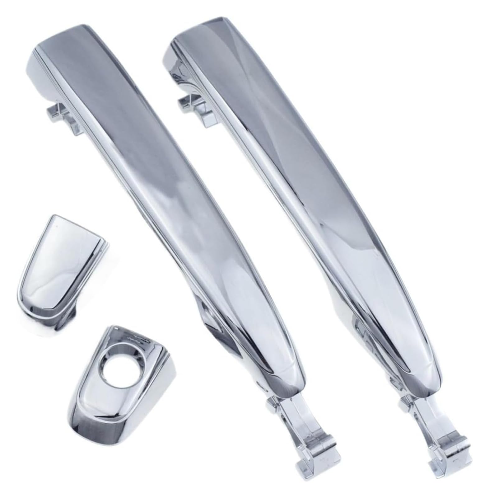 Fncvtm 2Pcs Front Lh Rh Kit Sliding Exterior Handle For Toyota For Alphard Mnh10 For Noah For Voxy 2003-2008 Car Door Handle Repair Left Driver Or Right Passenger(2Pcs Front Lh Rh Kit)