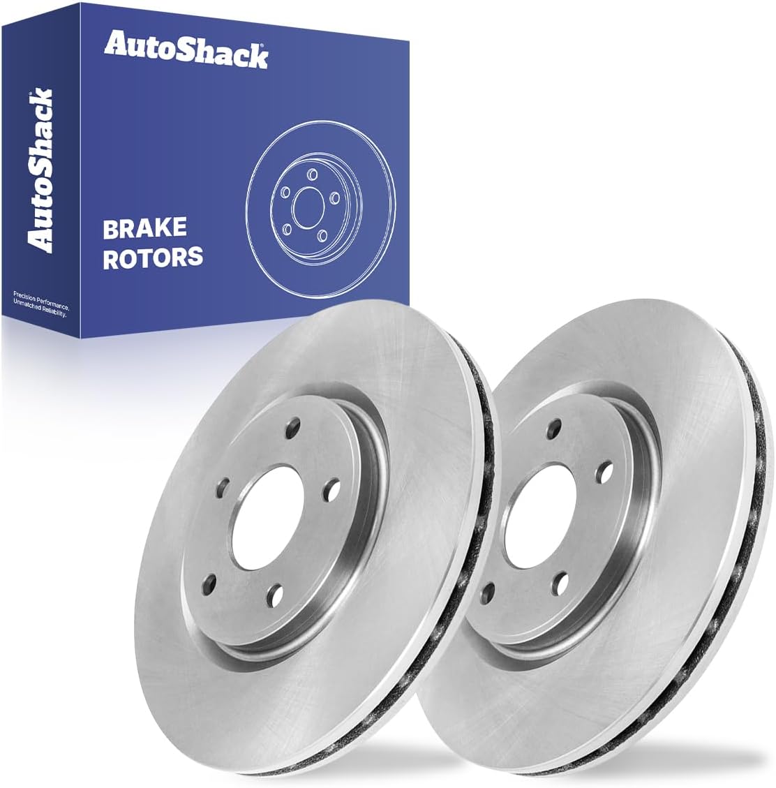 AutoShack Front Vented Brake Rotors 2-PC Set Replacement for 2012-2020 Dodge Grand Caravan 2012-2020 Dodge Journey 2017-2023 Chrysler Pacifica 2012-2016 Chrysler Town & Country 13.03" (331 mm)