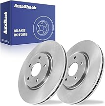 AutoShack 12.99" (330 mm) Front Vented Brake Rotors | Replacement for 2012-2020 Dodge Grand Caravan 2012-2020 Dodge Journey 2017-2023 Chrysler Pacifica 2012-2016 Chrysler Town & Country | 2-PC Set