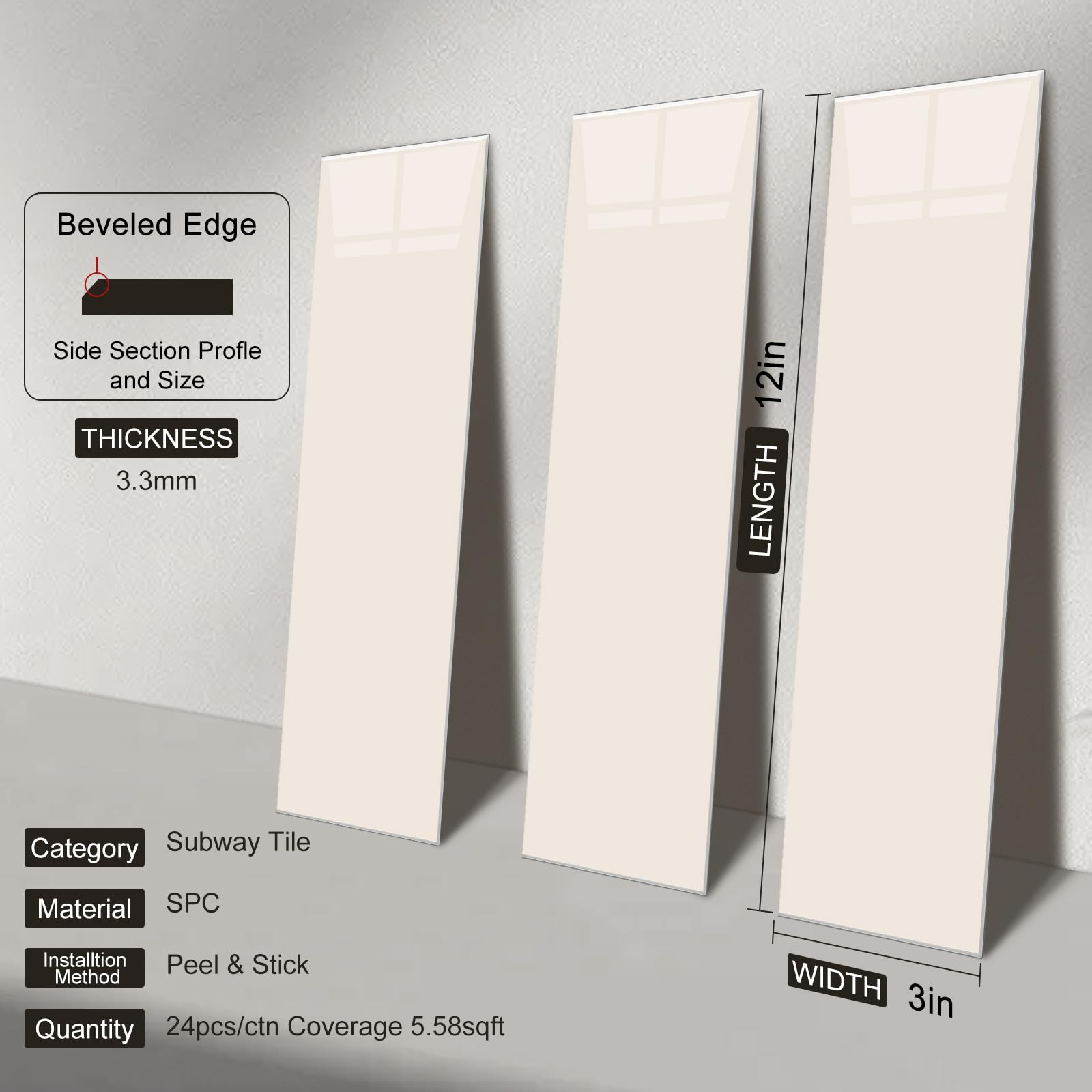 WalDecoo Lot De 10 Feuilles De Dosseret Autocollantes En Marbre Pour Cuisine, Grand Carrelage Décoratif D'aspect Marbre (30,5 X 30,5 Cm) (marron