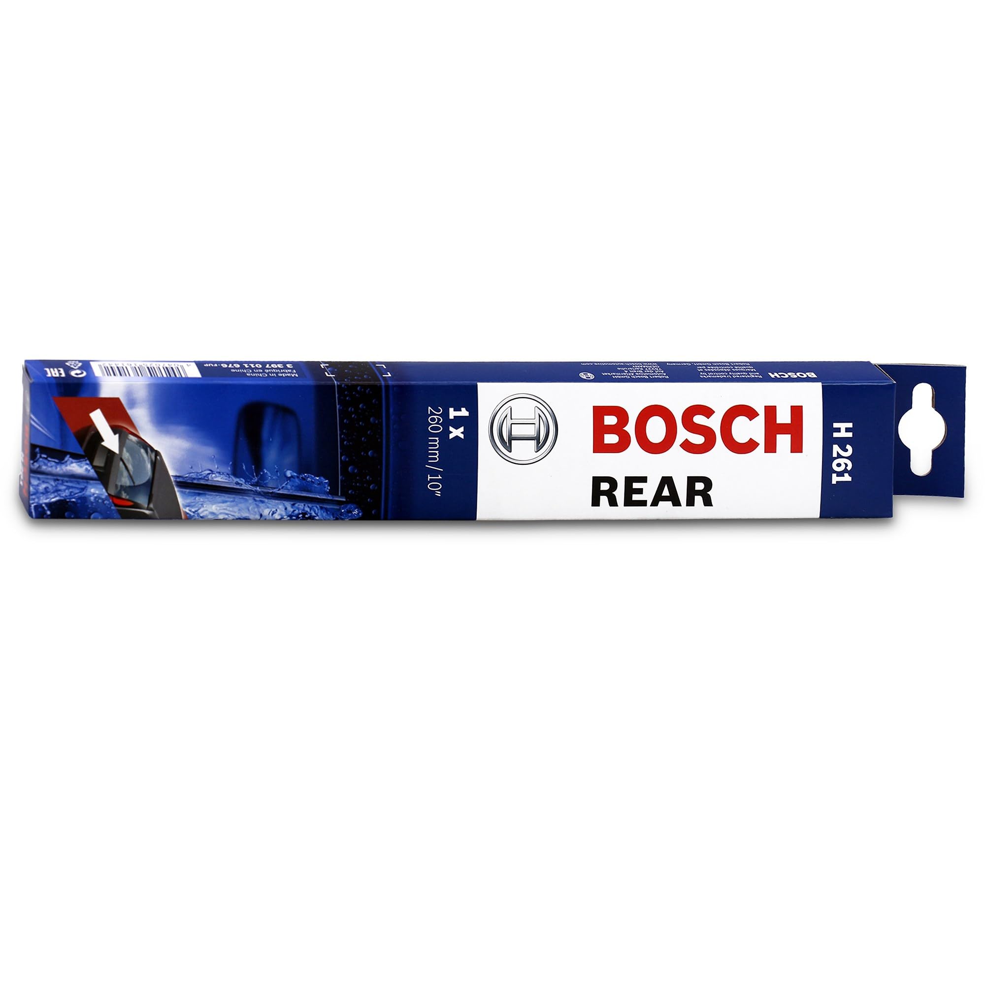 Bosch 3 397 011 676 Pióro Wycieraczki, Czarny, ‎0,87 x 1,97 x 18,58 cm; 60 g | Kompatybilny z: MERCEDES-BENZ B-CLASS Sports Tourer, Renault Capture II