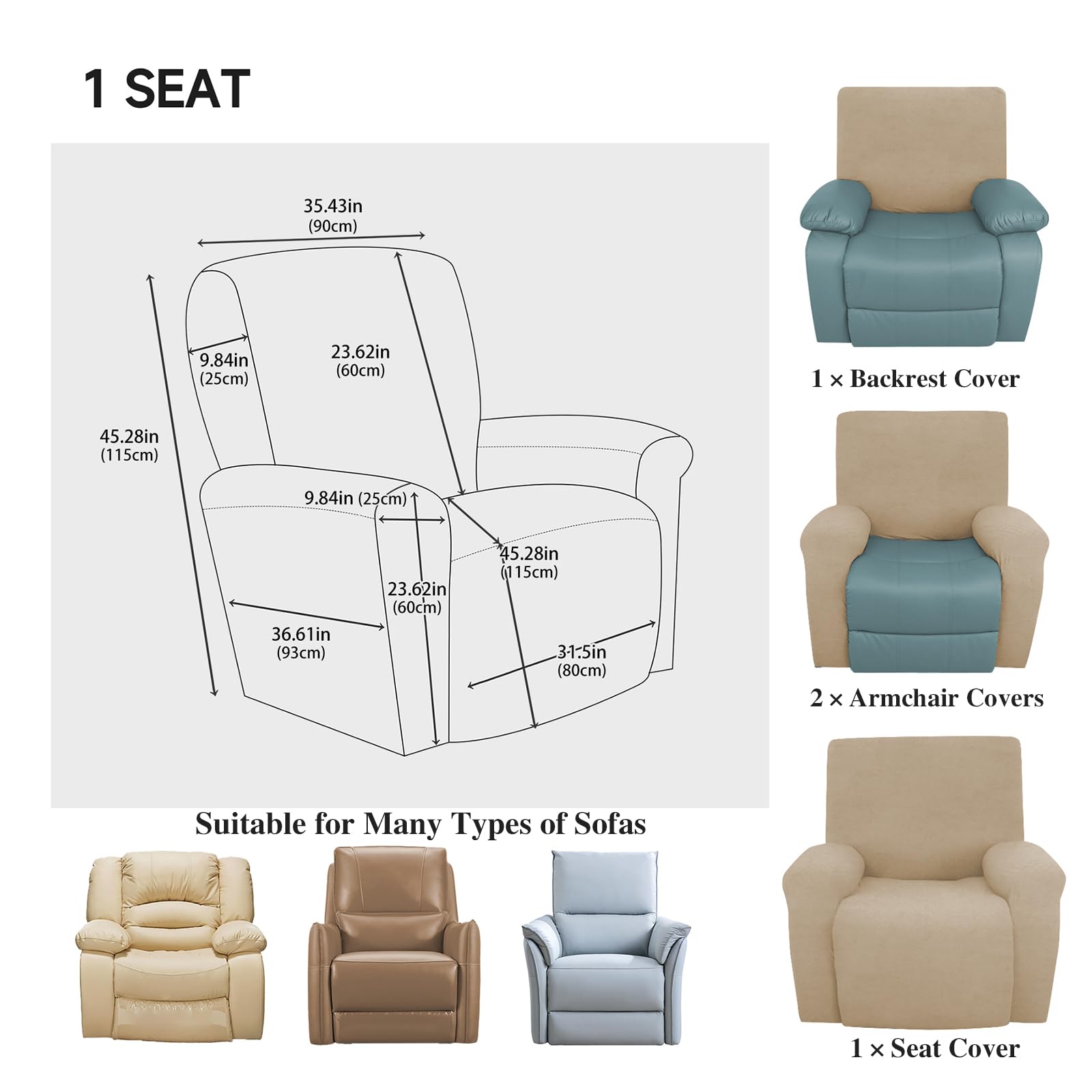 Housse Pour Fauteuil Relax Releveur électrique Au Meilleur Prix | Leroy Merlin