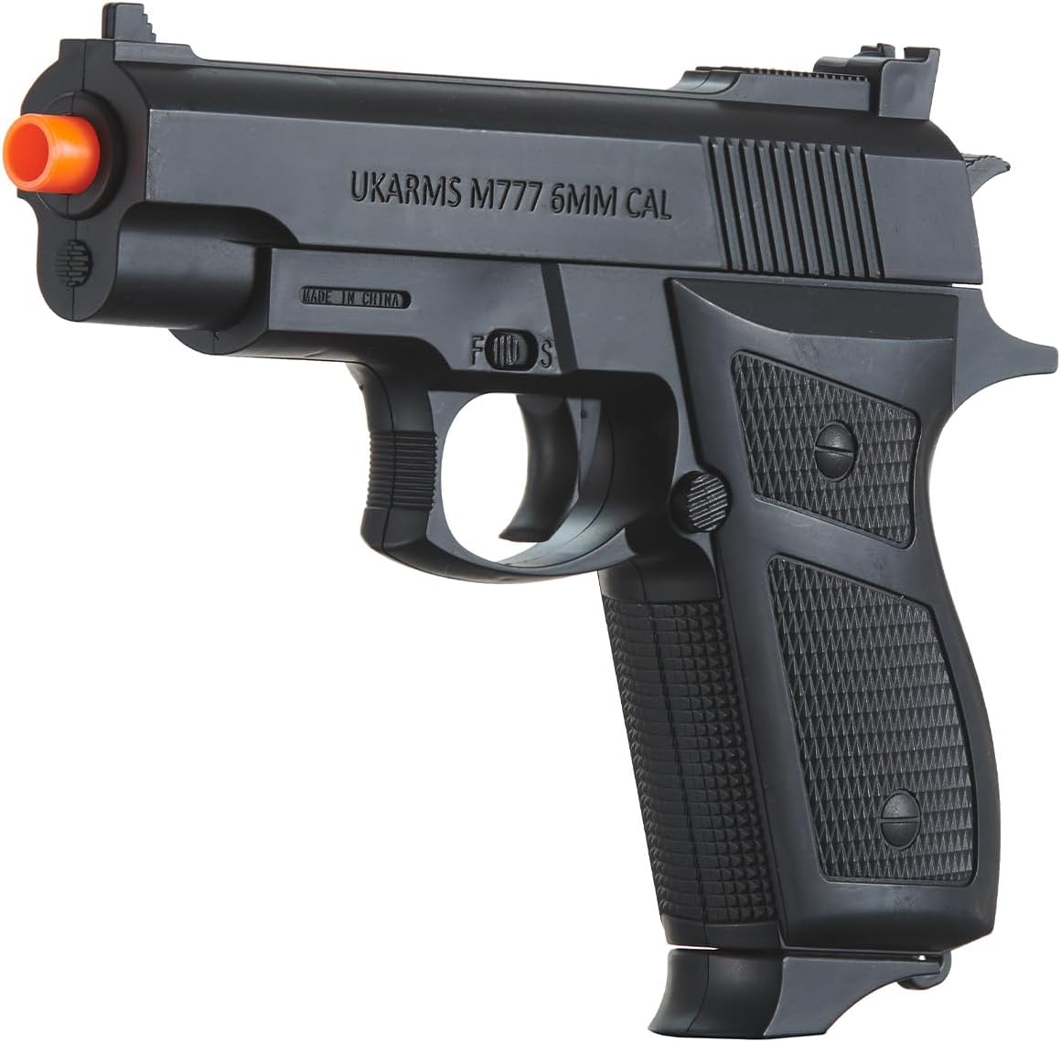 GoldenBall Airsoft Shotgun with Metal Barrel Single Shot Pump Action 400 FPS with Pistol Kit (Holster Included)