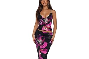 Floral Maxi Skirt Set: A Chic Boho Ensemble for Women