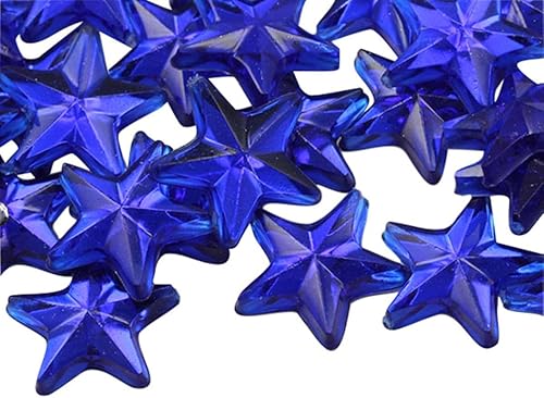 Allstarco - Adornos de diamantes de imitación de estrella de 0.59 pulgadas (0.591 in), gemas de plástico acrílico con parte trasera plana para Allstarco - Adornos de diamantes de imitación de estrella de 0.59 pulgadas (0.591 in), gemas de plástico acrílico con parte trasera plana para