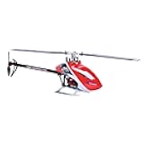 OMPHOBBY M2 EVO MK2 RC Helicopter for Adults Dual Brushless Motors Direct-Drive 6 Channel RC Helicopters Outdoor, Superior 3D Remote Control Plane Gifts Newly Upgraded Mini Drone BNF Red