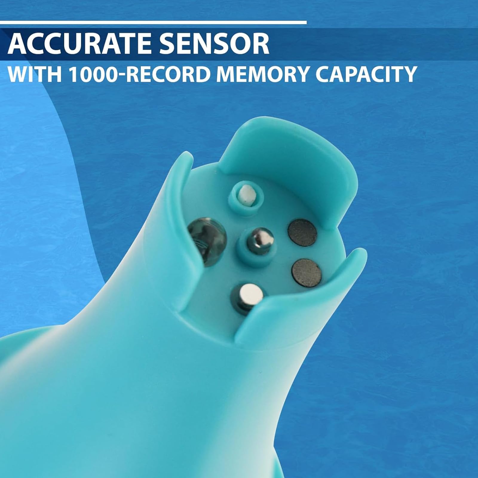 Tester di qualità dell'acqua 6 in 1 con calibrazione automatica, connessione app e archiviazione dati, misura pH, CL, CE, TDS, ORP e temperatura per acquario, acqua potabile e piscina