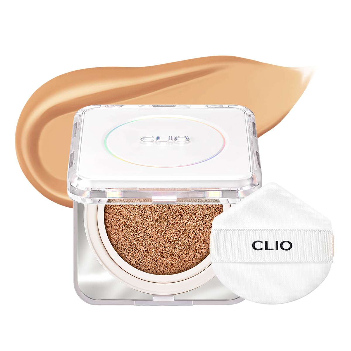 CLIO Kill Cover Founwear Cushion The Original – 20 Shades, Buildable Light to Medium Coverage, Natural Finish, Korean Makeup Foundation, Long-Lasting