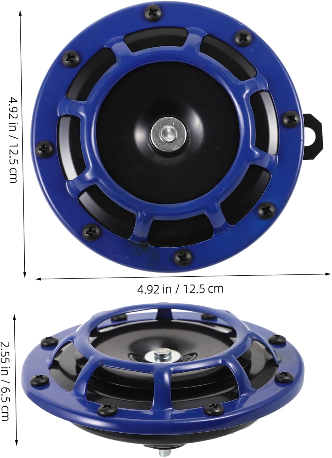 ULTECHNOVO 2pcs Car Speakers Dual Tone High Sensitivity Audio Speakers for Automotive Use Easy Installation Design Compatible Cars and Motorcycles