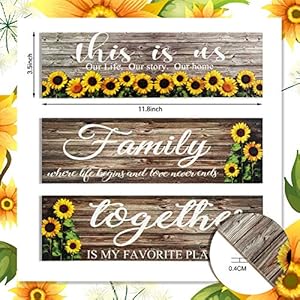 Yookeer3piecessunflowerkitchendecor118x354x016inchesfarmhousewalldecorwoodensignfrontporchdecorationsunflowersdecorsunflowersprintsspringsummersignforbathroomkitchen Urban Country Home Decor Yookeer 3 pieces sunflower kitchen decor 118 x 354 x 016 inches farmhouse wall decor wooden sign front porch decoration sunflowers decor sunflowers prints spring summer sign for bathroom kitchen urban country home decor