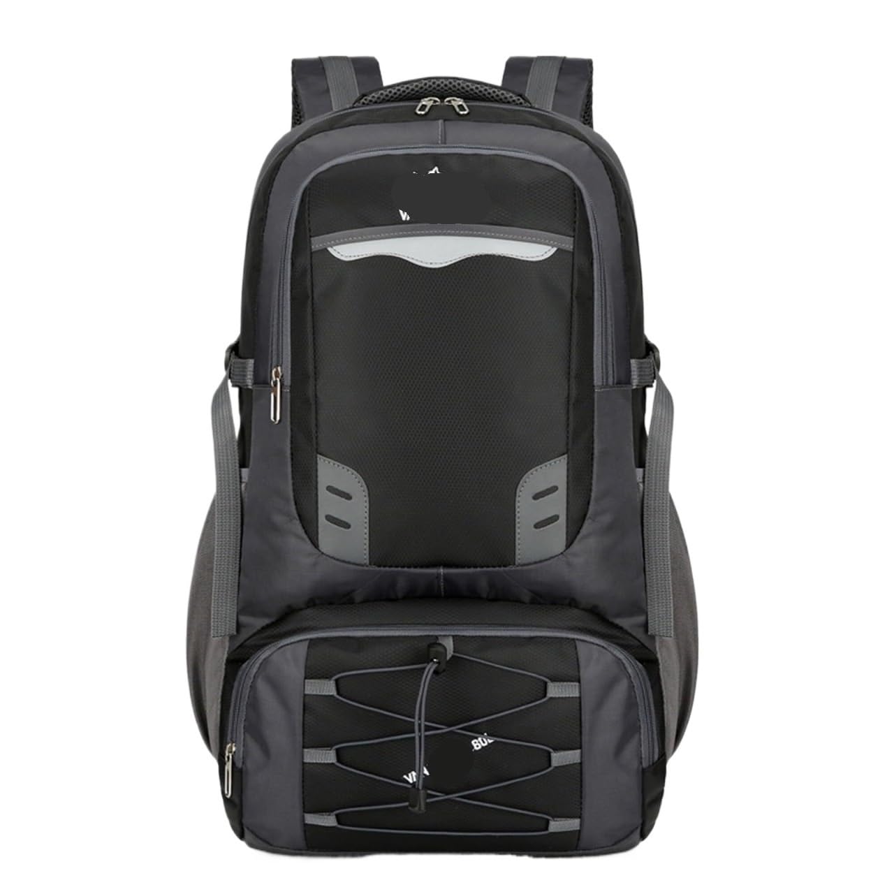 Plecak Turystyczny Plecak Trekkingowy 60L Plecak Kempingowy, Plecak Turystyczny, Plecak Turystyczny Dla Mężczyzn I Kobiet, Wspinaczka Górska Torba Alpinistyczna(Black)