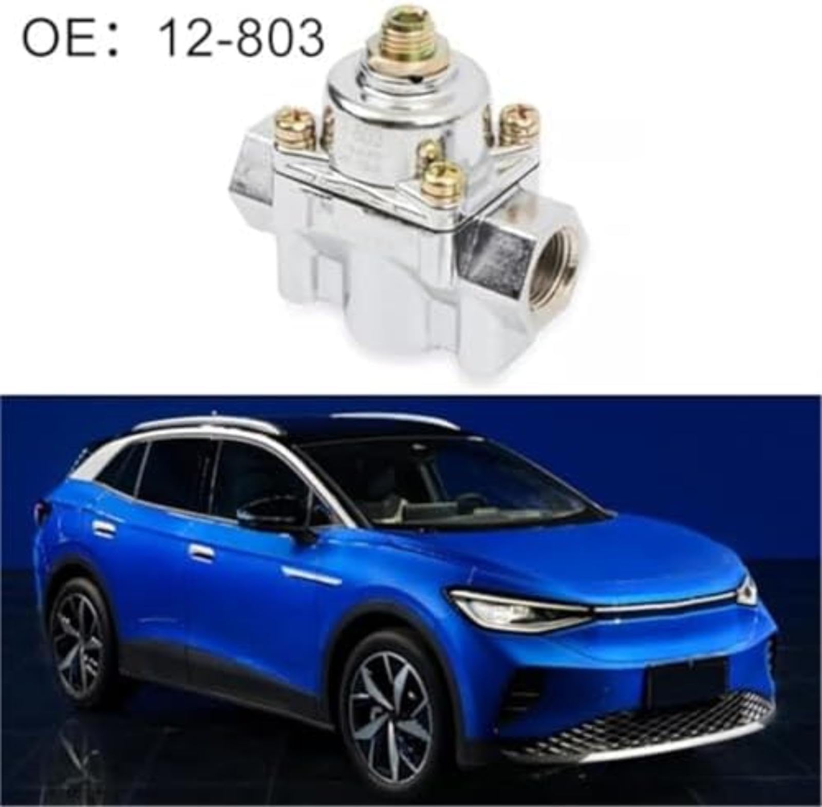 Naprawa regulatora ciśnienia paliwa w samochodzie, do kompatybilnego urządzenia regulacyjnego, do gaźników Holley, nr modelu 12803, wykonana z wytrzymałego materiału Zawór regulacji