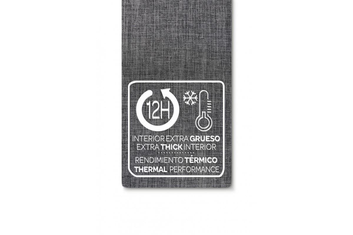 Bolsa Nevera Mochila 20 L. Gris Jaspeada