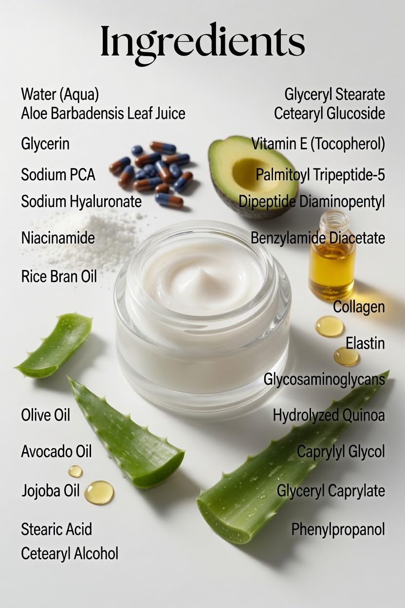 Amazon.com: Nerium Night Face Cream | Clean Beauty Peptide