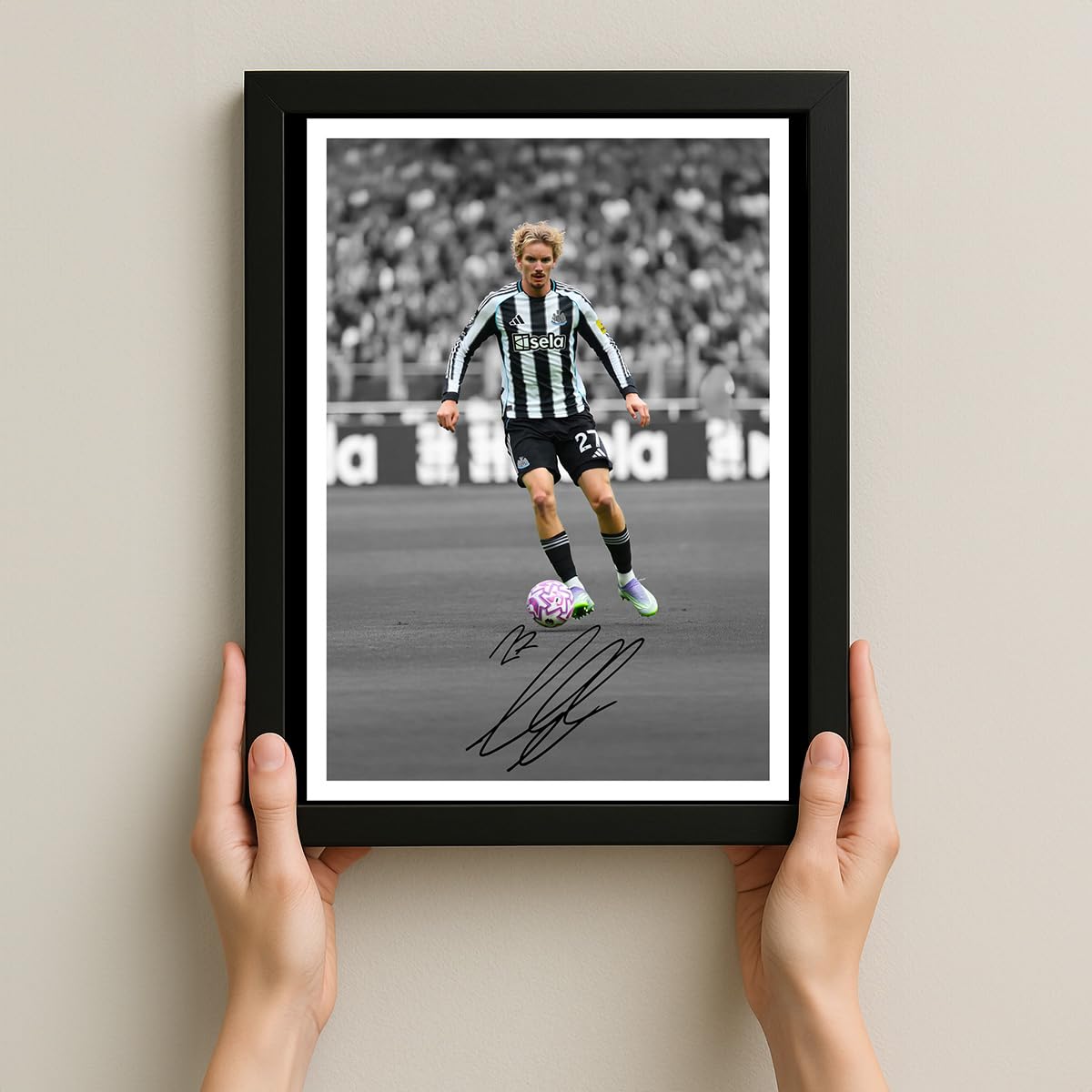 Nick Woltemade Newcastle United Signed Photo Poster Print Picture
