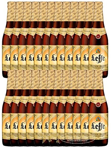 Leffe Blond Belgian Bier 24 x 0 33 Liter