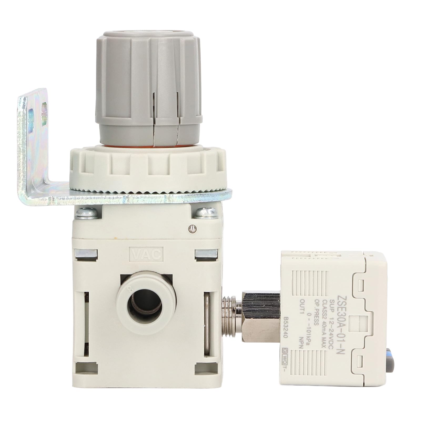 YWBL-WH Luftdruckregler mit Digitalanzeige, Miniatur-Druckluftregler ABS