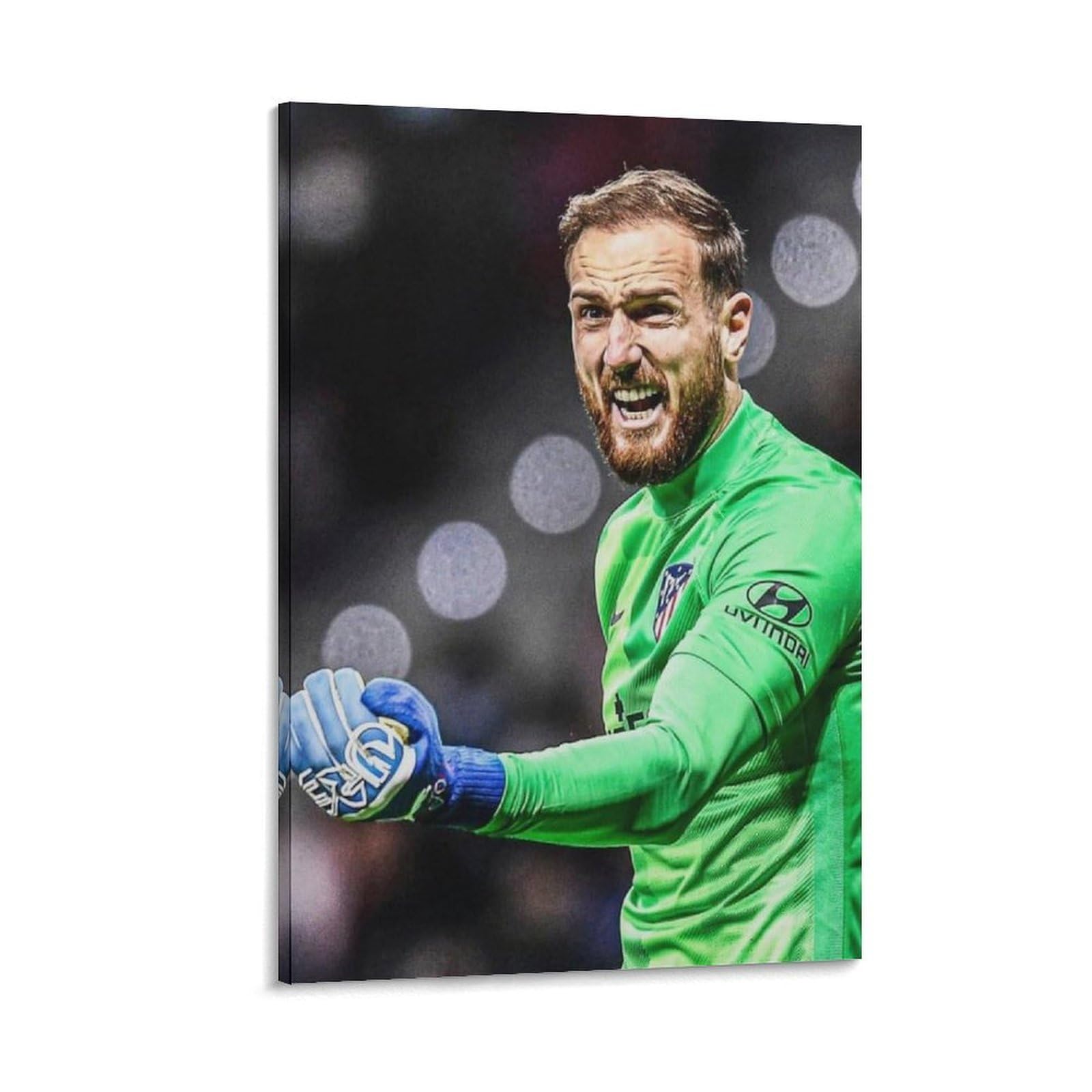 ASUIU Jan Oblak Canvas Poster Poster Painting Canvas Wall Art Living Room Posters Painting 12x18inch(30x45cm)