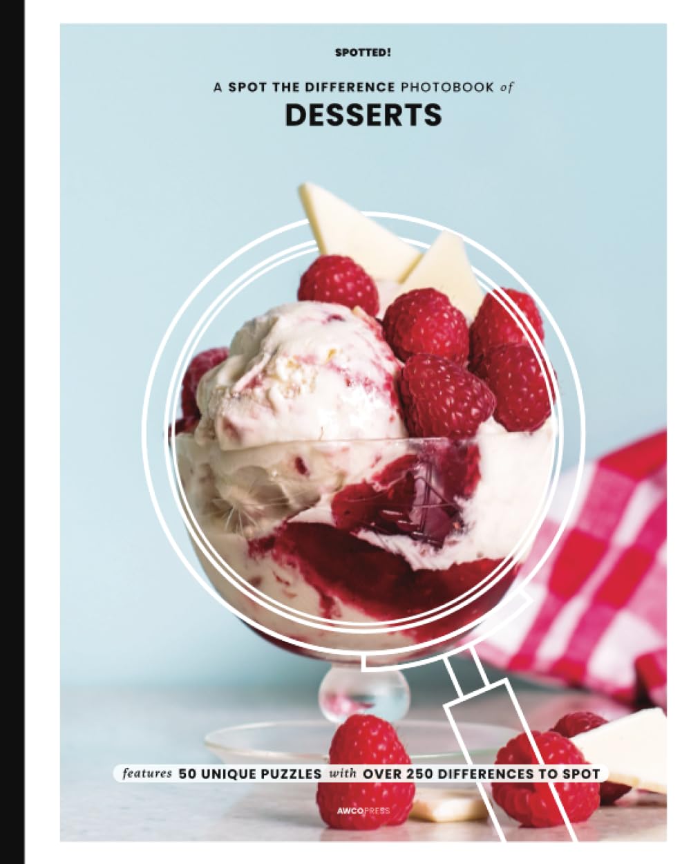 A Spot the Difference Photobook of Desserts