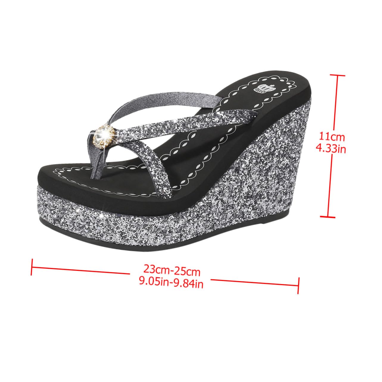 Sandali Donna Estivi Tacchi Alto e Strass, Comodi e Traspiranti in Pelle di Bovino e Microfibra, per Camera da Letto e Soggiorno Fashion
