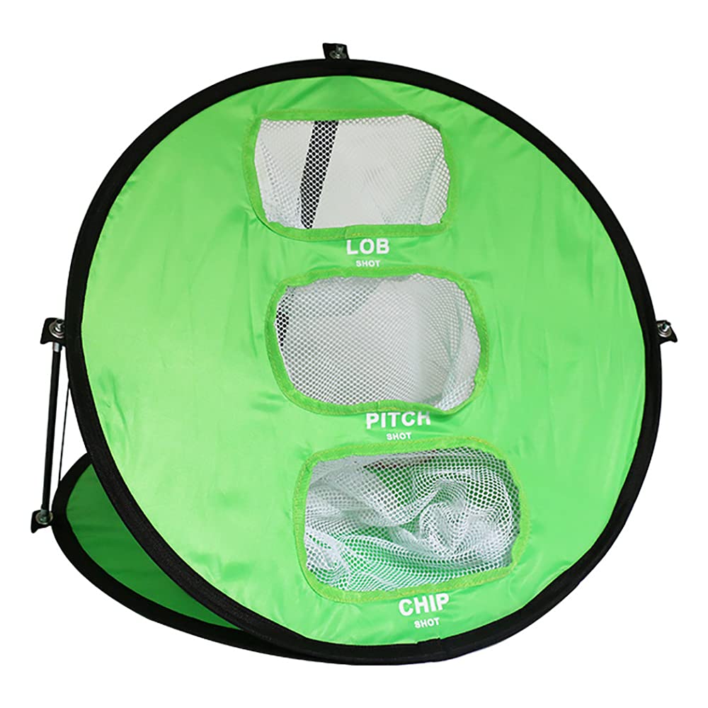Chipping Doble Lado Equipo 5 Agujeros Golf Deportes Entrenamiento Portátil Plegable