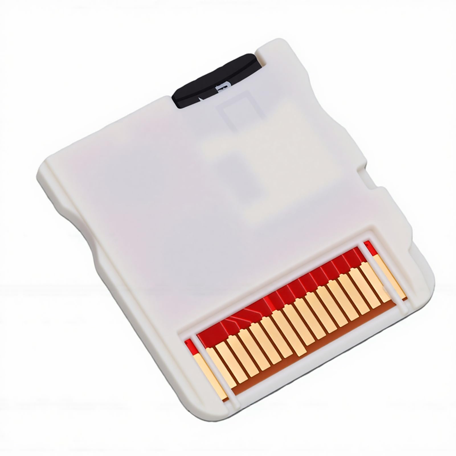 Annadue Scheda Flash per Videogiochi per Console di Gioco 2DS 3DS, Scheda di Memoria Flash Personalizzabile con Memoria Integrata da 64 GB, Cartuccia di Gioco per Giochi (WHITE)